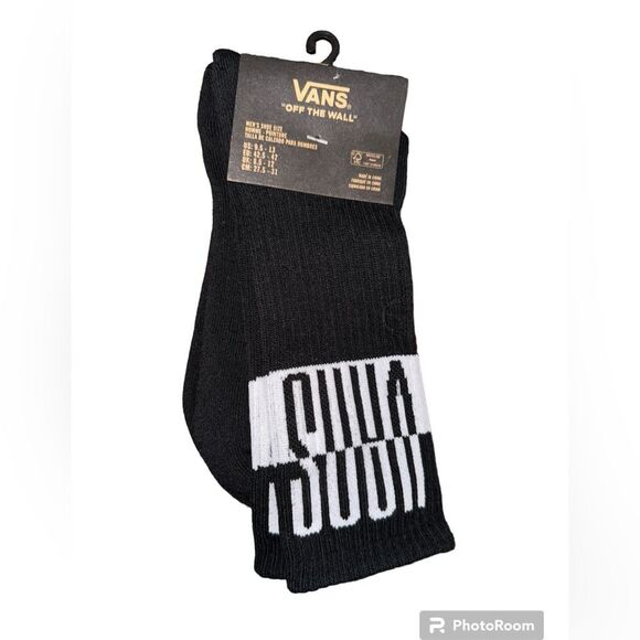 VANS NWT MEN’S SOCKS Hard to Find Item CREW SOCKS - Picture 1 of 3
